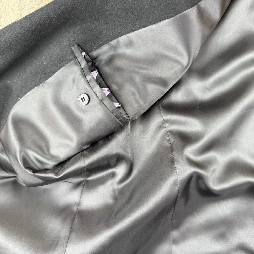 SINIO Wool Blazer - Silk Cashmere Blend - Classic Business Coat - 46R‎ Career